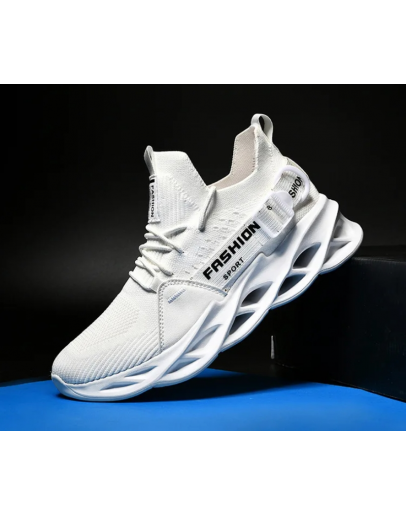 Men White Shoes 2023 High Quality Breathable Comfort Flats Shoes